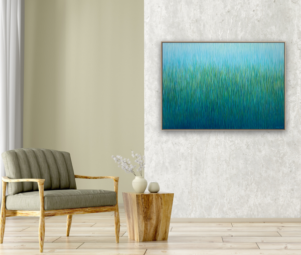 Silent Grass -Framed- 105 x 75cm