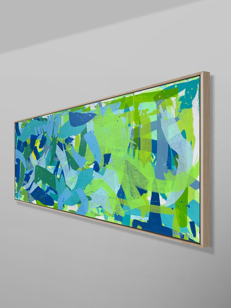Perception Seven - acrylic on canvas - 152 x 61cm / 60" x 24"