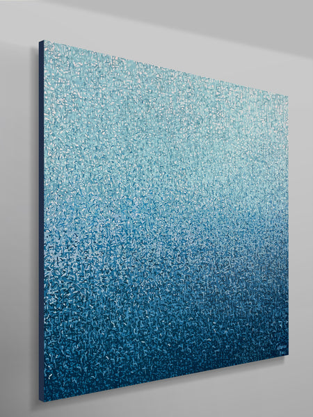 Tasman Sea - acrylic on canvas - 170cm squ / 67" squ