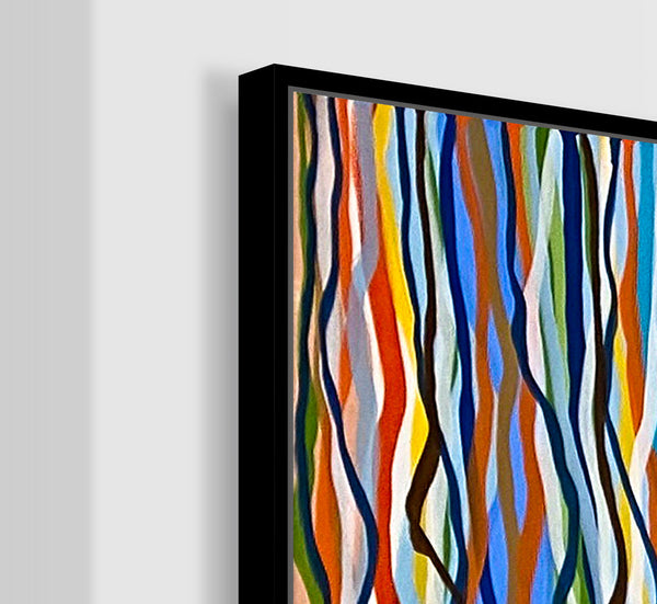 Floating Frame for - 140 x 110cm canvas -natural / white / black
