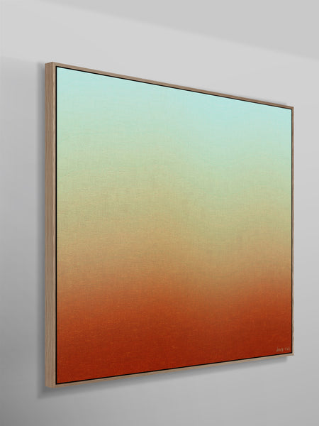 Ambient Light - 127cm squ - mixed media on canvas