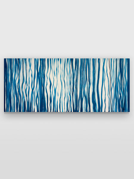 Lake Funk - acrylic on canvas - 200 x 85cm / 79” x 33.5"