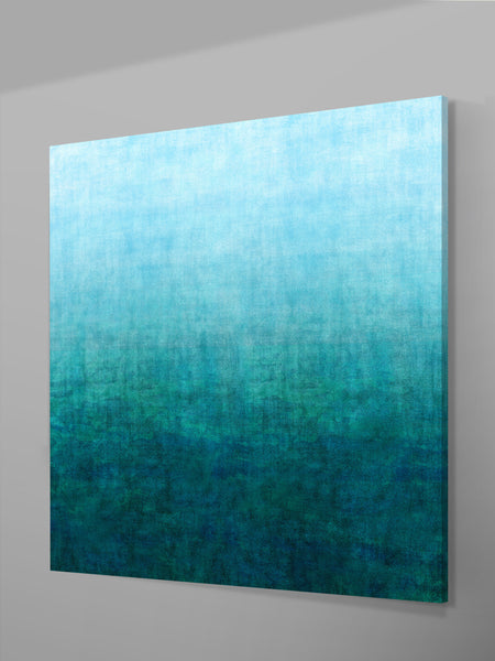 Oceans Deep - Canvas Limited Edition Print - 127cm squ/ 50" squ