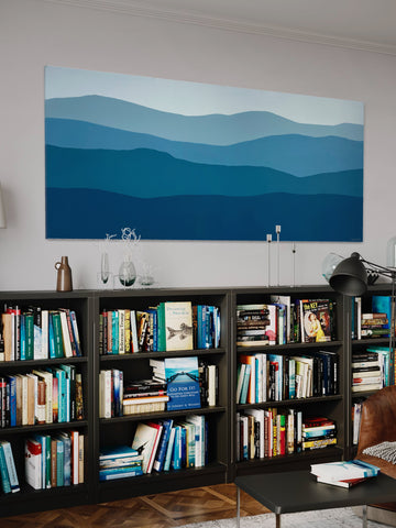 Elevation - 200 x 85cm - acrylic paint on canvas