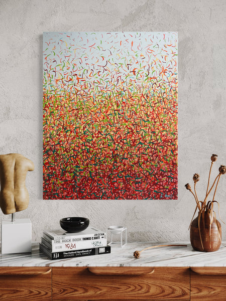 Alice Springs A - acrylic on canvas - 76 x 61cm / 30" x 24"