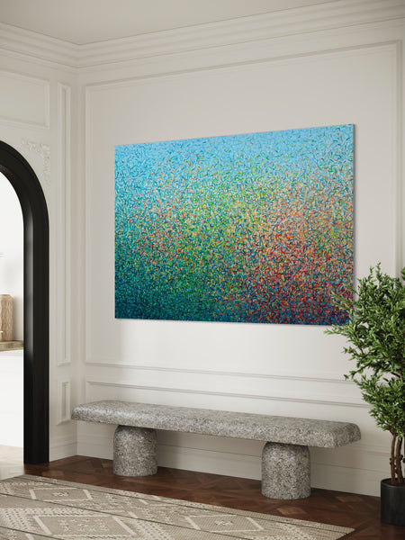 Woollahra Garden- Canvas Limited Edition Print - 180cm x 120cm / 71" x ...