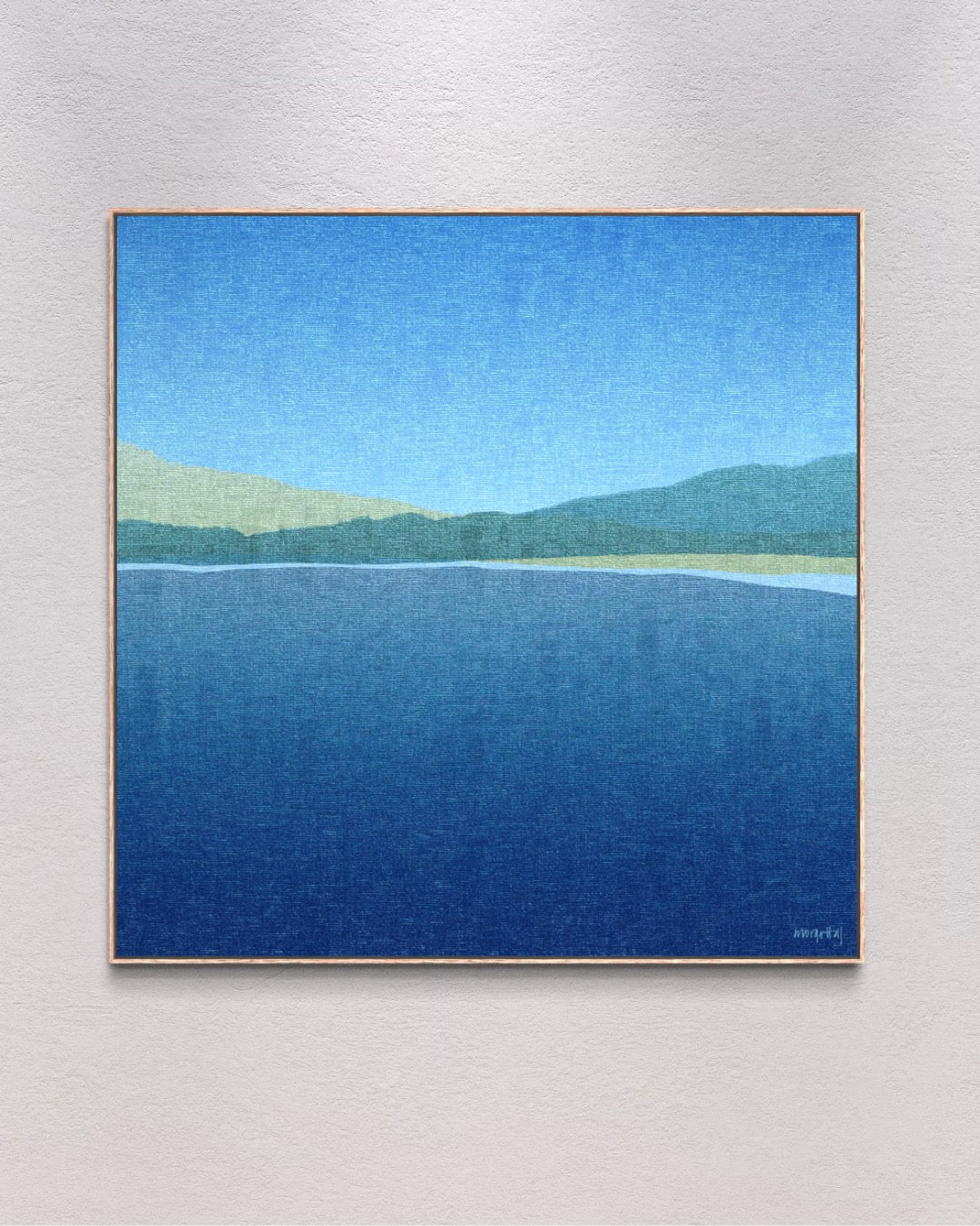 The Bay - Limited Edition Print -  125cm squ/ 50" squ