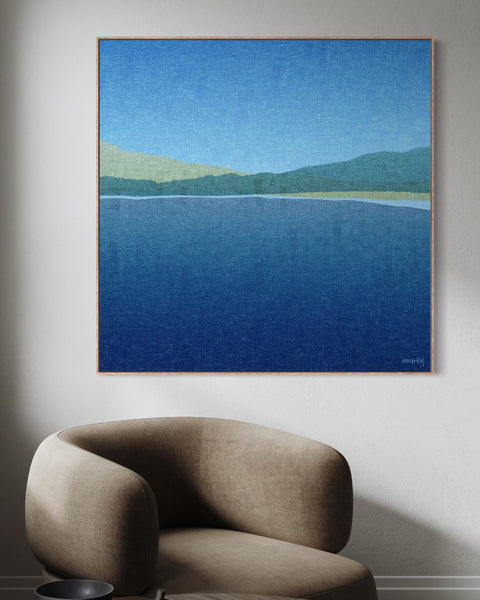 The Bay - Limited Edition Print -  125cm squ/ 50" squ