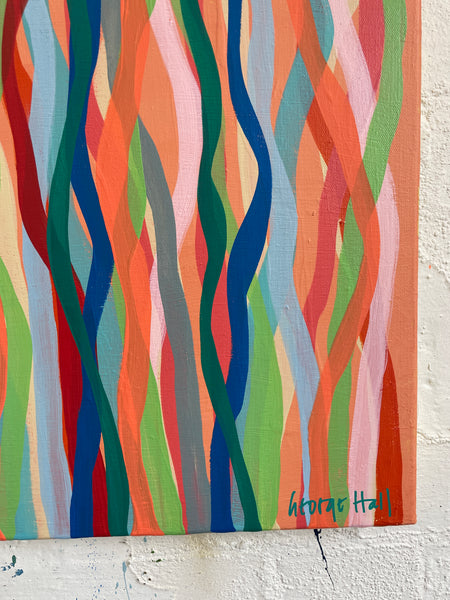 Soul Lane - acrylic on canvas - 200 x 85cm / 79” x 33.5"