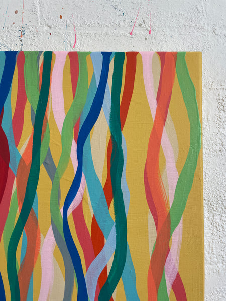 Soul Lane - acrylic on canvas - 200 x 85cm / 79” x 33.5"