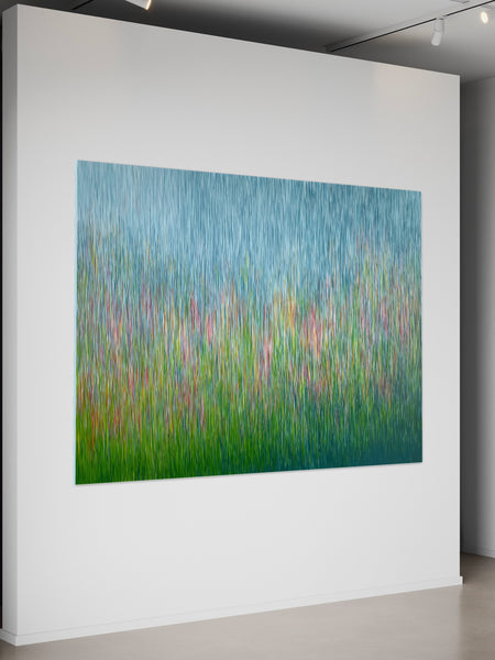 Tranquil Paradise - acrylic on canvas - 213 x 152cm / 84” x 60"