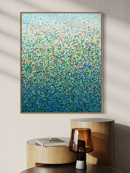 Narrabeen Lagoon A - acrylic on canvas - 76 x 61cm / 30" x 24"