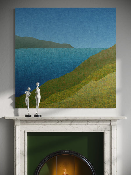 Harbour View - Canvas Limited Edition Print - 127cm squ/ 50" squ