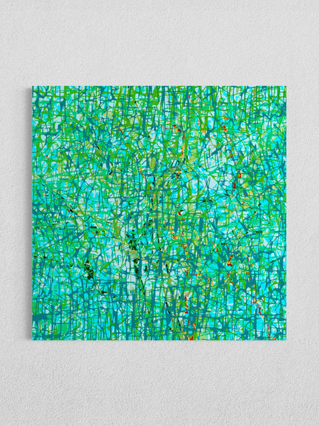 Sienna Trees- Limited Edition Print - 101cm squ / 40" squ
