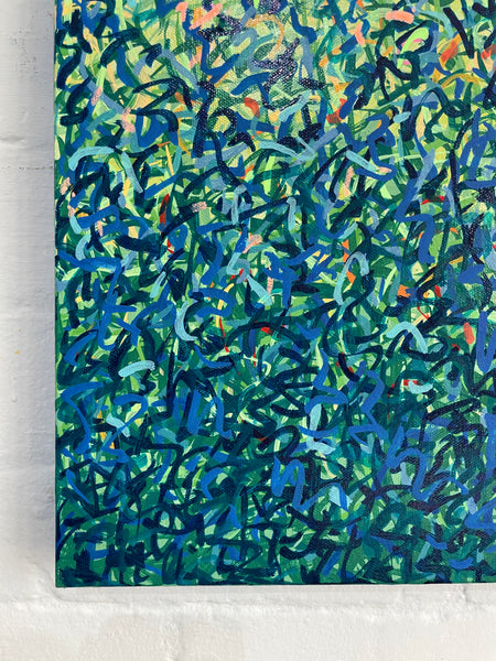 Narrabeen Lagoon A - acrylic on canvas - 76 x 61cm / 30" x 24"