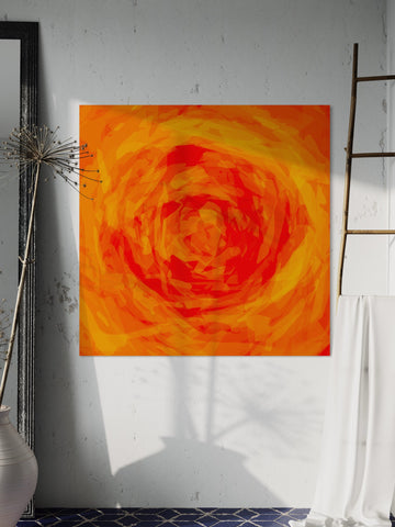 Deep Rose-Limited Edition Print - 127cm squ/ 50" squ