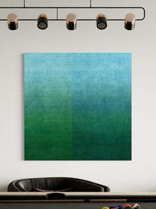 The Green View - Canvas Limited Edition Print - 127cm squ/ 50" squ