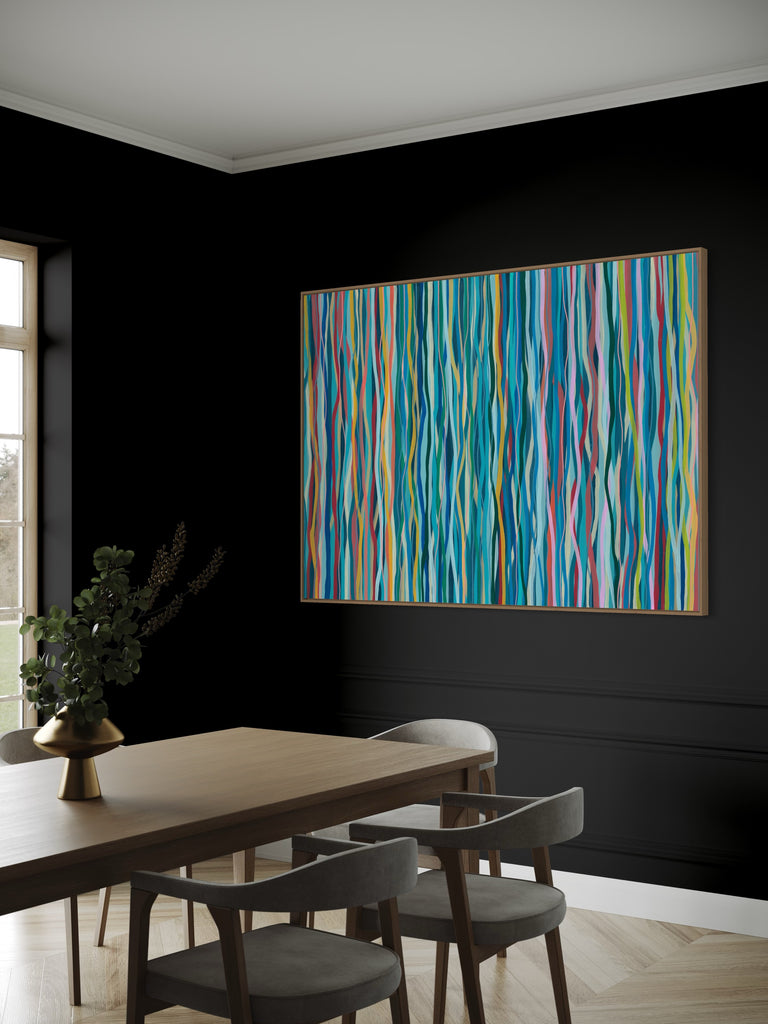 Prince of Funk - Limited Edition Print - Various Sizes Abstract Orange ...