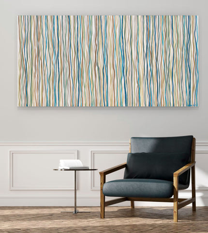 Autumn Funk - 152 x 76cm - acrylic on canvas