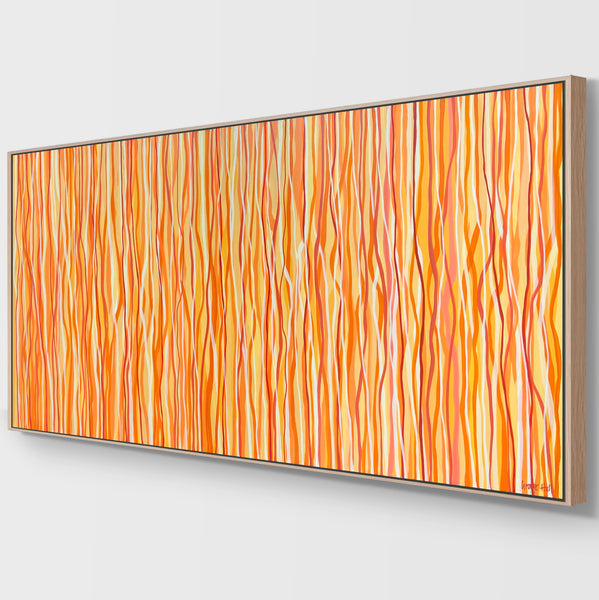 Horizon Funk- 200 x 85cm acrylic on canvas