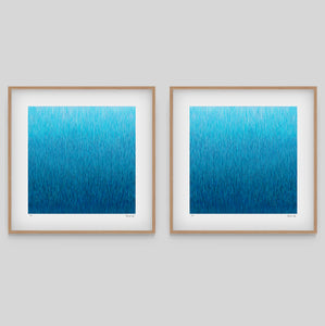 Silent Showers Series - Set of 2 - 84cm Framed or Unframed