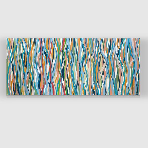 Soul Street- 200 x 85cm acrylic on canvas