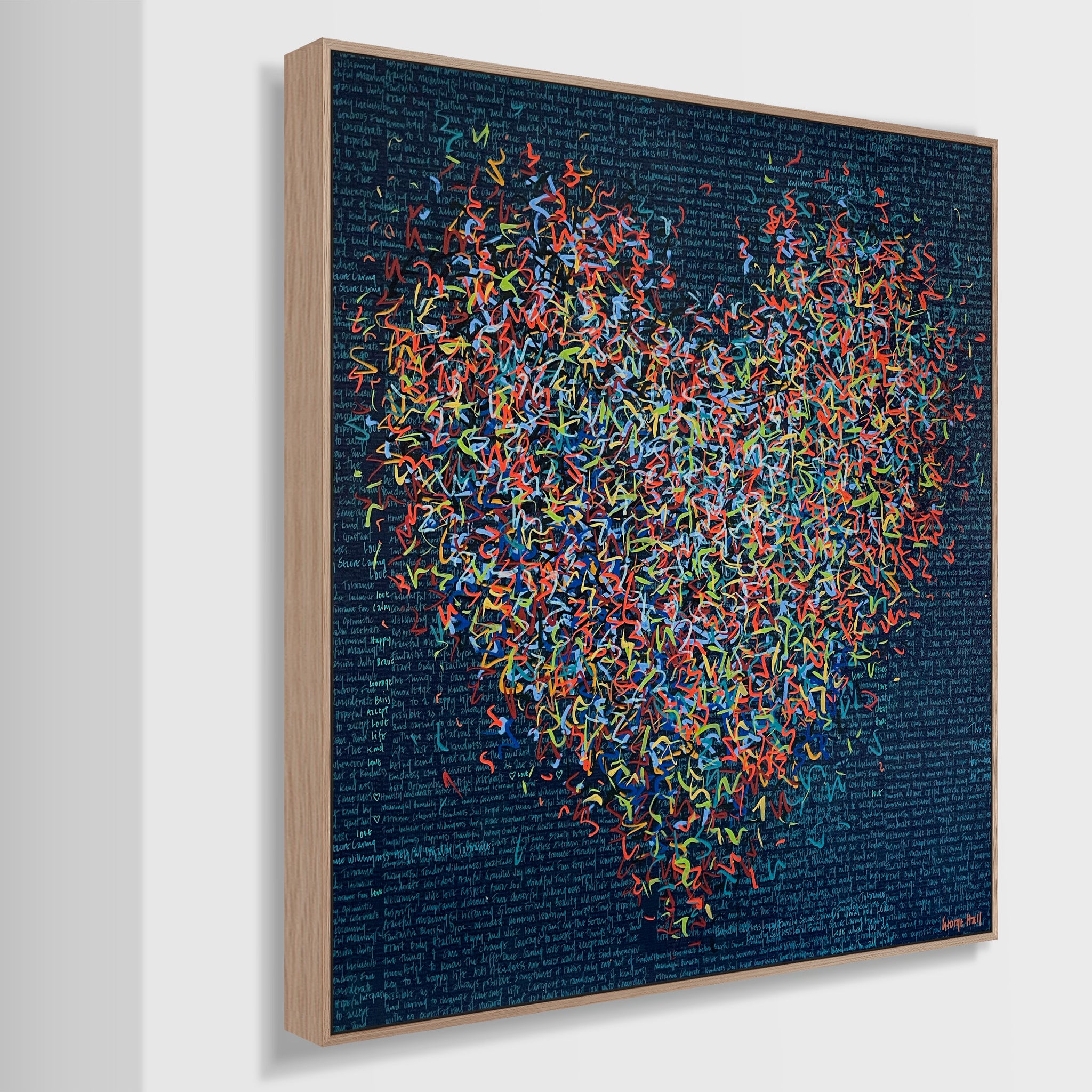 The Eternal Love Optimist Framed 104 x 104cm