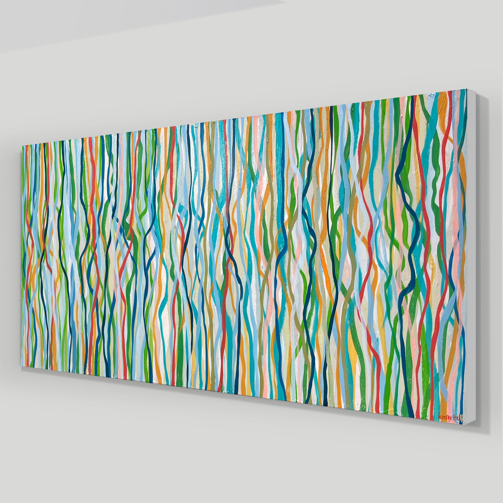 Tropic Funk- 200 x 85cm acrylic on canvas
