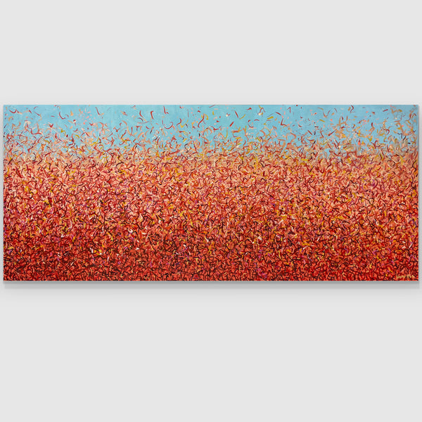 Uluru-Kata Tjuta- 200 x 85cm acrylic on canvas