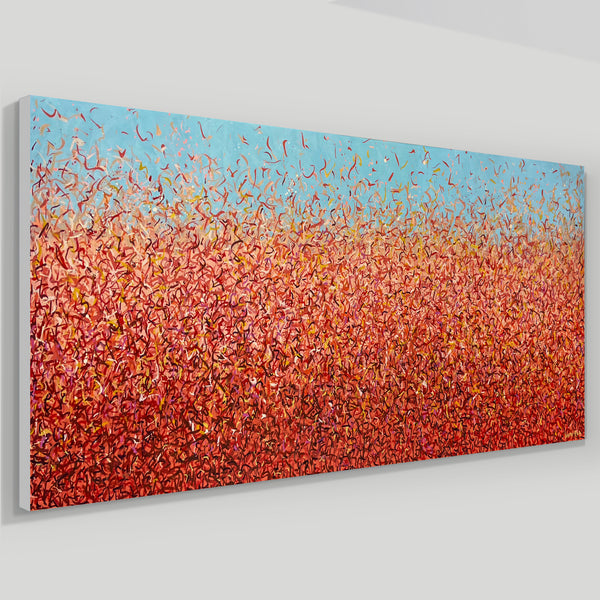 Uluru-Kata Tjuta- 200 x 85cm acrylic on canvas
