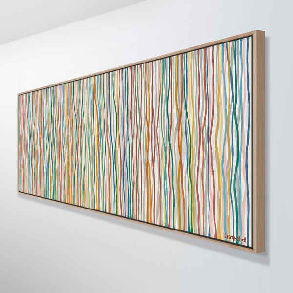 Yarra Funk - 152 x 61cm - acrylic on canvas