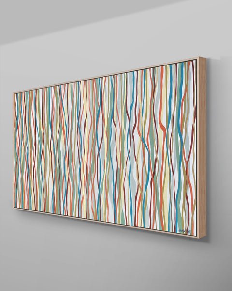 Yarrabee Shine - 152 x 76cm - acrylic on canvas