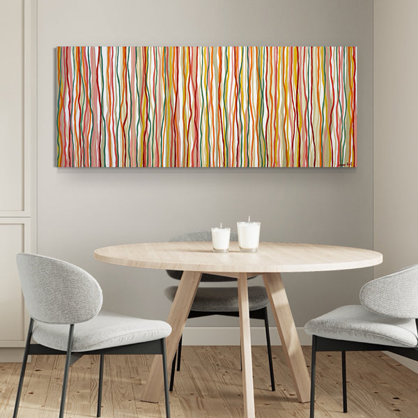 Citrus Yarrabee - 152 x 61cm - acrylic on canvas