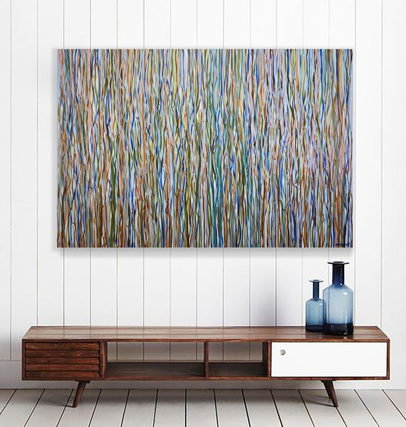 Currarong Trees- 137 x 92cm acrylic on canvas