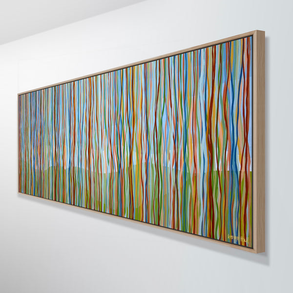 Currarong Yarrabee - 152 x 61cm acrylic on canvas