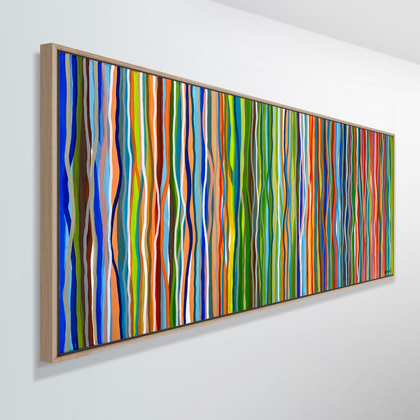 Commission Deposit- Funk and Groove - 152 x 76cm acrylic on canvas