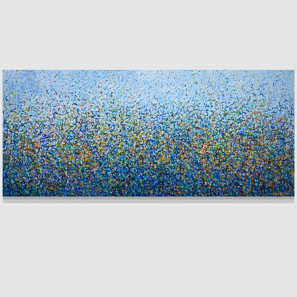 Leura Bush Dance 152 x 66cm acrylic on canvas