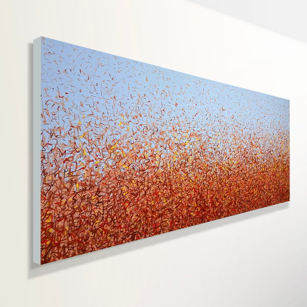Nature's Oondiri 152 x 61cm acrylic on canvas