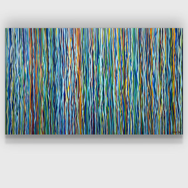 Funky Nights - 152 x 92cm acrylic on canvas
