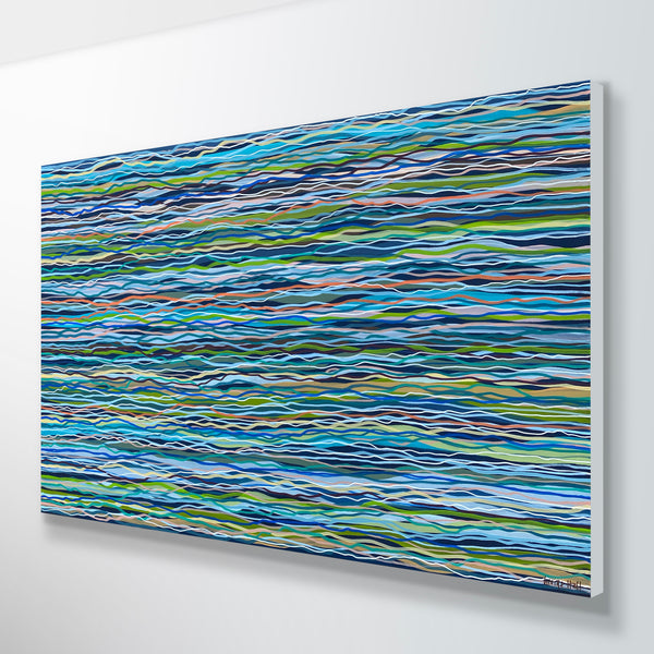 Splash - 152 x 92cm acrylic on canvas
