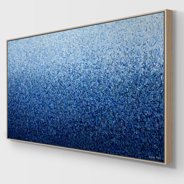 The Deep Dance 152 x 76cm acrylic on canvas
