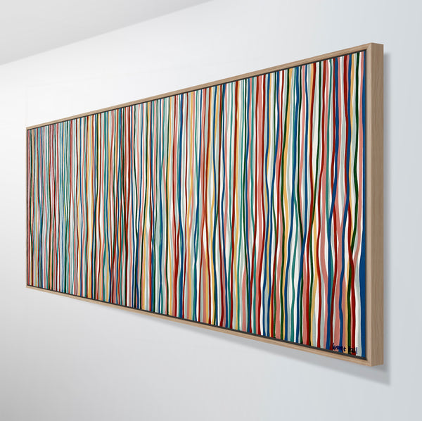 Yarrabee - 152 x 61cm - acrylic on canvas