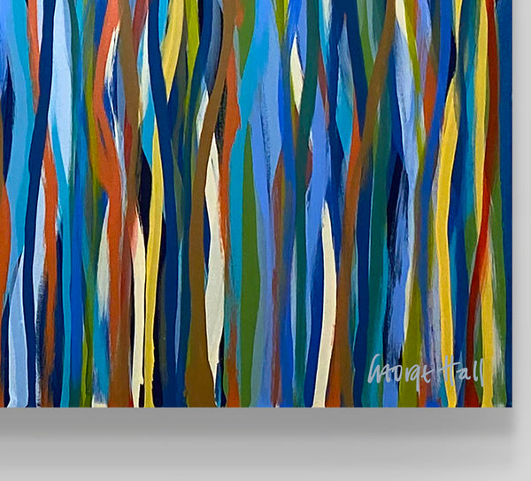 Jungle Soul - 183 x 92cm acrylic on canvas