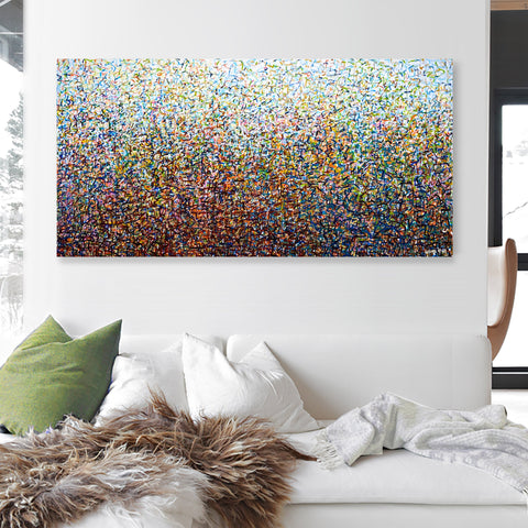 The Australian Dance 152 x 76cm acrylic on canvas