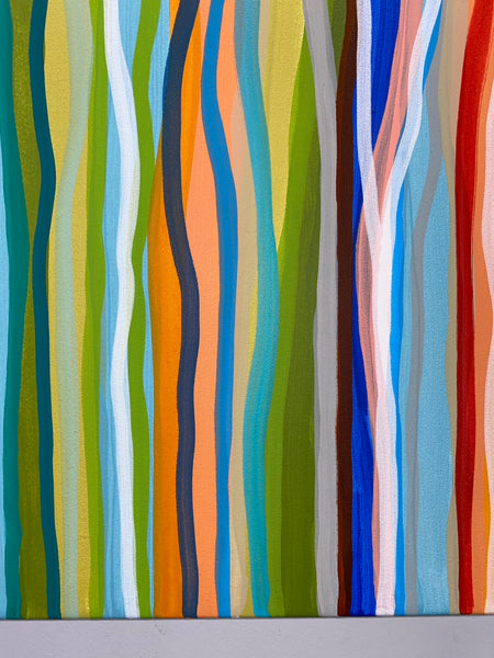 Funk and Groove - 152 x 61cm acrylic on canvas