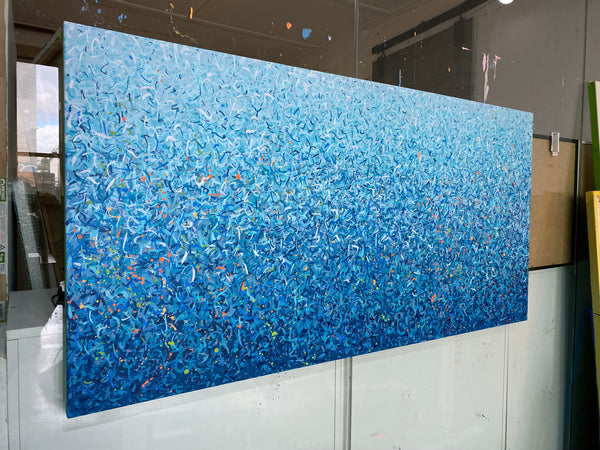 *Final Payment* Commission of Tallebudgera Water Dance 152 x 76cm acrylic on canvas