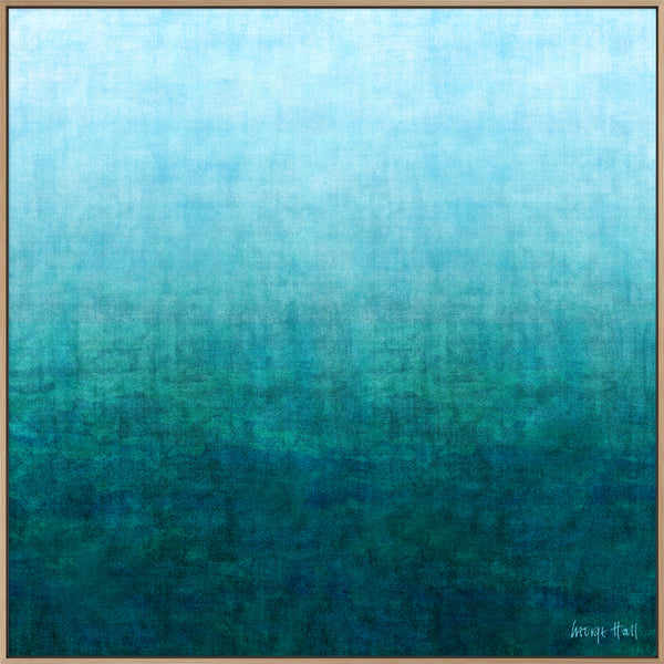 Framed Oceans Deep 130 x 130cm