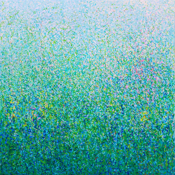 Pollen Nation 102 x 102cm Acrylic paint on canvas