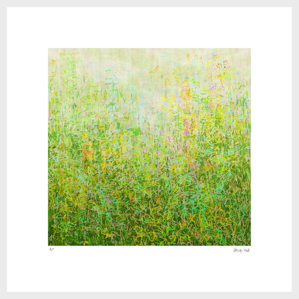 Summer Garden - 52cm - White Frame or Unframed