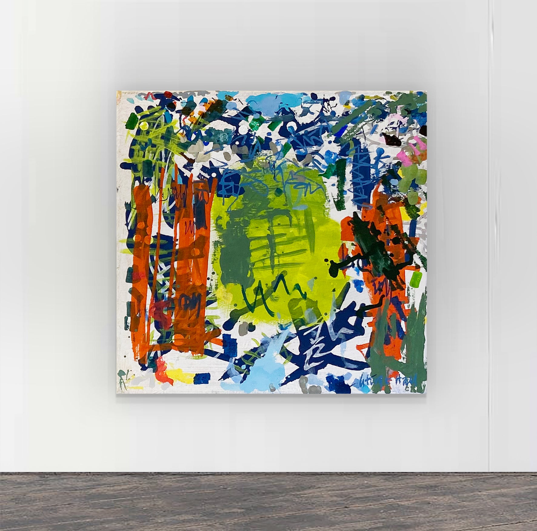Euphoria - 137 x 137cm - acrylic on canvas